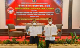 Kepulauan Meranti Terima Sertifikat Indikasi Geografis Sagu