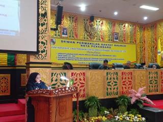 Sidang Paripurna Laporan Reses DPRD Pekanbaru, Masalah Sampah dan Banjir Mendominasi Aspirasi