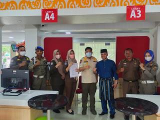 Masyarakat Bisa Lapor Pelanggaran Perda ke Gerai Satpol PP di MPP Pekanbaru
