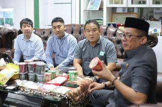 Tertarik Sagu Meranti, Calon Investor Asal Thailand Diminta Bangun Pabrik