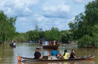Sulaiman Warga Inhil Tewas Diterkam Buaya Saat Cuci Pompong