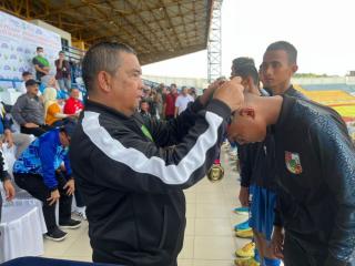 Tutup POPDA XV Tahun 2022, Wagubri: Jangan Cepat Puas Diri
