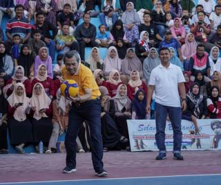 Diresmikan Gubri Syamsuar, Turnamen Liga Voli Antarklub Provinsi se Sumatera Resmi Digelar