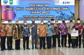 Wagubri Hadiri Peringatan HANI 2022 Bersama Presiden RI Secara Virtual