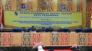 Pemko Pekanbaru Berikan Jawaban Terkait Paripurna Pemerintah Terhadap Pelaksanaan APBD 2021