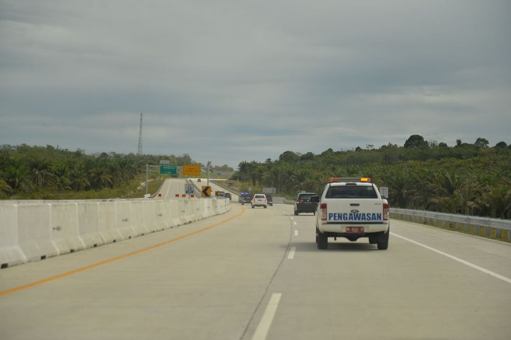Pengerjaan Tol Pekanbaru-Bangkinang Masih Terus Digesa