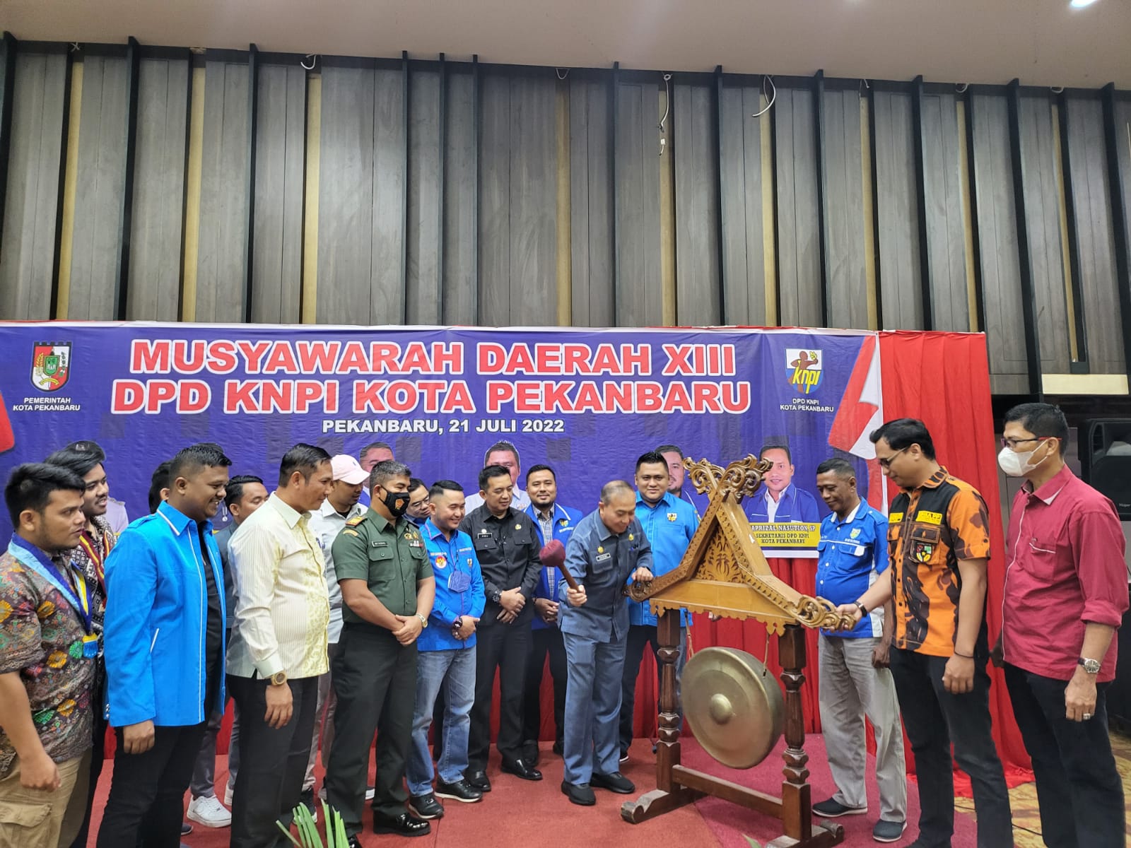 Asisten I Buka Musda XIII DPD KNPI Pekanbaru