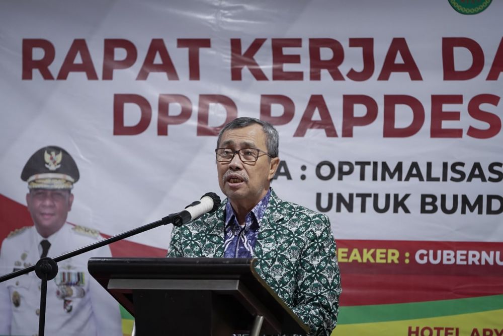 Gubri Harap Kepala Desa Ajak Masyarakat Manfaatkan Lahan Tidur Untuk Ditanami Tanaman Pangan