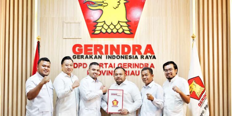 Resmi Nakhodai DPC Gerindra Pekanbaru Andri Midun Siap Menangkan Pemilu 2024