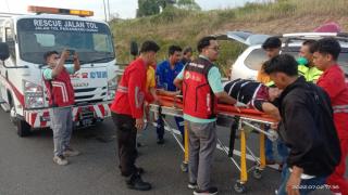 Satu Keluarga Lemas Keracunan AC Mobil Saat Melewati Tol Pekanbaru-Dumai