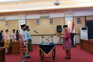 Penyegaran, Pemprov Riau Lantik Pejabat Eselon III dan IV