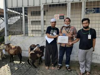 MEGA ELTRA Sumbangkan Hewan Kurban di Momen Idul Adha 1443 H