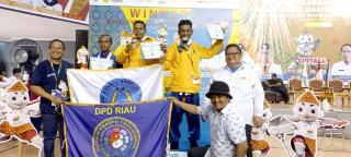Finis Peringkat 10 Nasional Fornas 2022, Kungfu Riau Bawa Pulang 34 Medali
