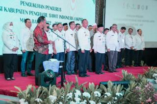 Dikukuhkan Mendagri, Pj Bupati Kampar Jabat Sekretaris Jenderal AKPSI