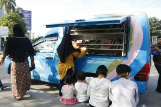 Dispusip Pekanbaru Ajak Masyarakat Baca Buku Lewat CFD