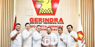 Resmi Nakhodai DPC Gerindra Pekanbaru Andri Midun Siap Menangkan Pemilu 2024