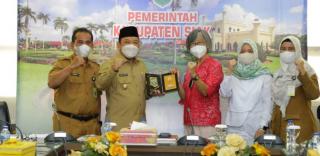 Wabup Husni Apresiasi 98 Persen Sekolah di Siak Sudah Login IKM