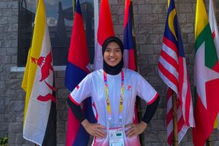 Ikuti Kejuaraan Asean University Games di Thailand, Atlet Panjat Tebing Inhu Raih Emas