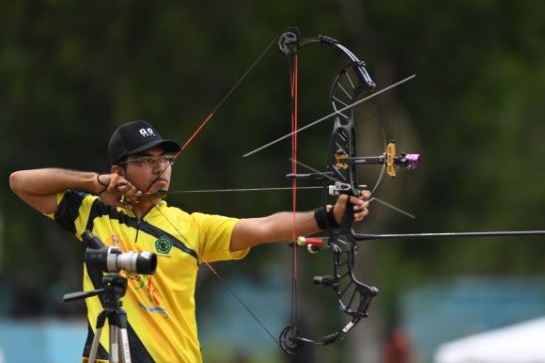 Atlet Panahan Riau Sabet Emas di Asean University Games XX