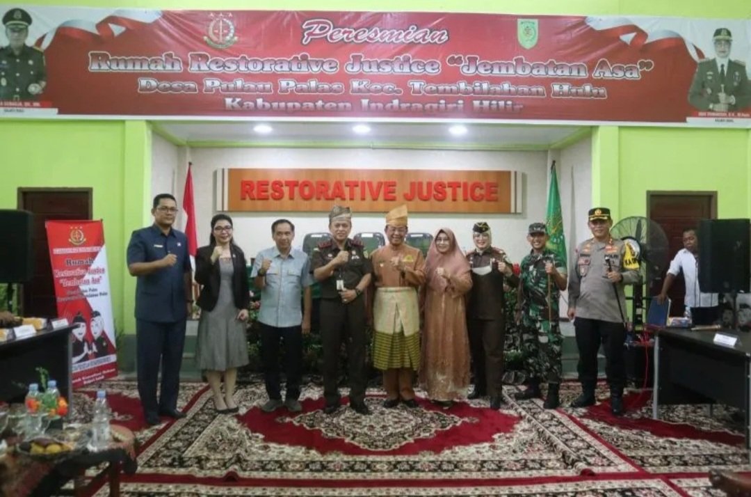 Kajati Riau Minta Masyarakat Manfaatkan Keberadaan Rumah Restorative Justice di Inhil