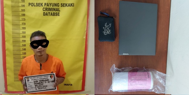 Ketahuan Pemilik Kos, Maling di Pekanbaru Ditangkap Warga 