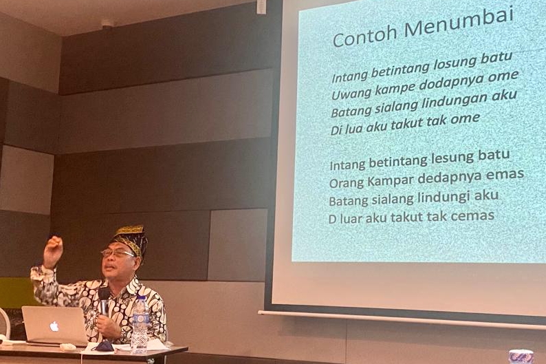 LAMR Diminta Mengevaluasi Pantun Warisan Dunia