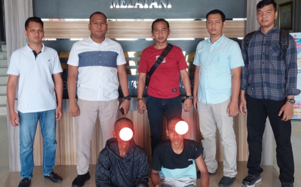 Polres Rohul Gulung Dua Remaja Spesialis Jambret Handphone