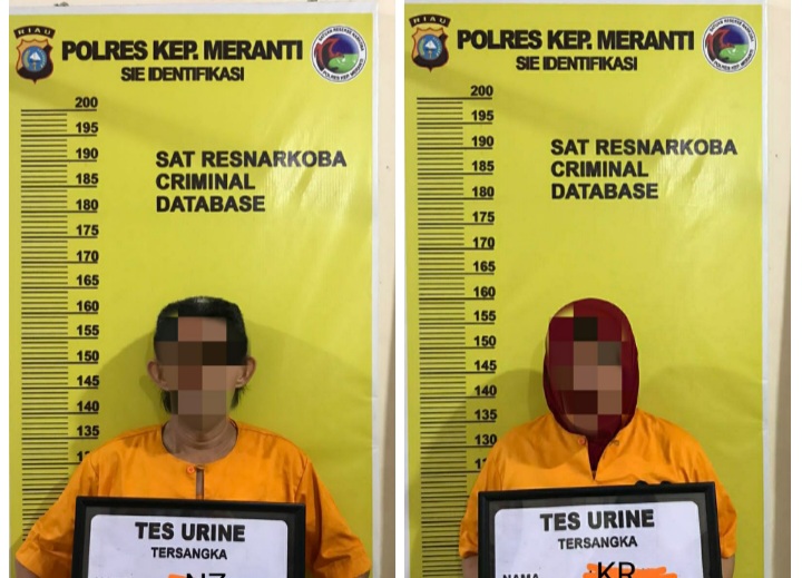 Satresnarkoba Polres Meranti Bekuk Kurir dan Pengedar Sabu di Selatpanjang