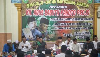 Dzikrul Ghofilin Akbar di Desa Kundur, Bupati: Kedepan Tahun Baru Islam Dilaksanakan Lebih Meriah