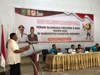 Hasil CDM Porprov X, Tetapkan 375 Nomor dari 27 Cabor