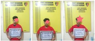 Bongkar dan Jarah Barang di Rumah Warga, Tiga Pemuda Diringkus Polsek Kabun Rohul
