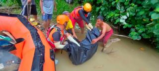 Bocah 9 Tahun Ditemukan Terapung di Sungai Kuantan Benai Kuansing