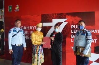 Remisi Hari HUT Ke-77 RI, 18 Warga Binaan Rutan Pekanbaru Bebas
