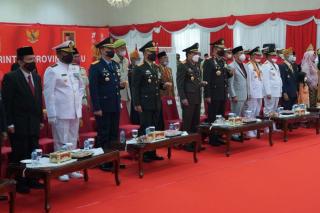 Secara Virtual, Gubri Ikuti Upacara Penurunan Bendera Merah Putih bersama Presiden Jokowi