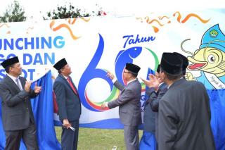 Logo dan Maskot Milad ke-60 UNRI Resmi Dipakai