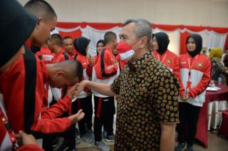 Ramah Tamah Bersama Paskibraka Riau 2022, Gubri:Terima Kasih Atas Kerja Kerasnya