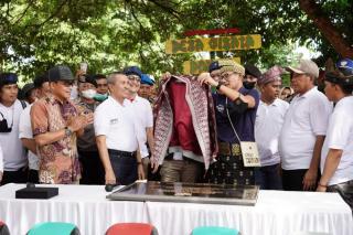 Gubri Syamsuar bersama Sandiaga Uno Sambangi Desa Wisata Dayun, Ini katanya