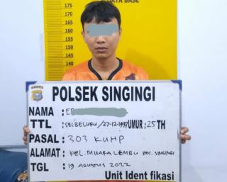 Lagi dan Lagi, Agen Chip Higgs Domino di Muara Lembu Kuansing Diciduk Polisi
