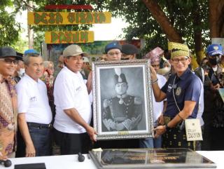 Berkunjung ke Embung Terpadu Dayun, Sandiaga Uno Terasa Balik Kampung