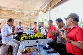 Bupati Adil dan Wabup Asmar Datangi Mapolres Meranti