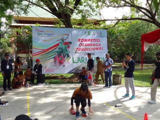Disdik Pekanbaru Dukung Siswa SMPN 1 Gelar Kompetisi Olahraga Tradisional se Provinsi Riau 