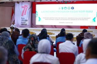 Upaya Restorasi Gambut, Gubri Bersama BRGM Launching Program Kedai Kopi Riau