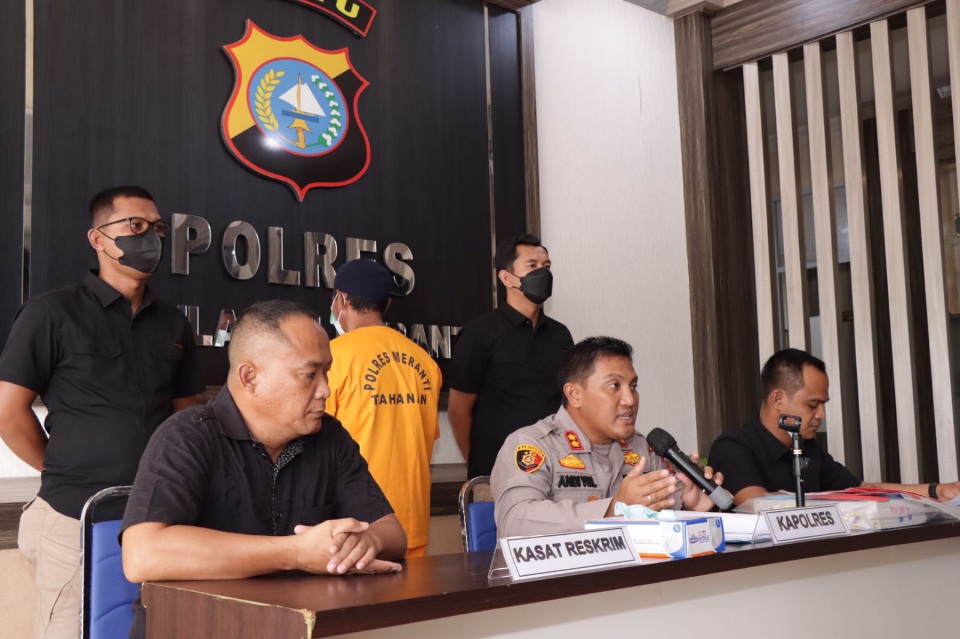 Korupsi Anggaran Desa, Mantan Kades Lukit Ditahan Polres Meranti