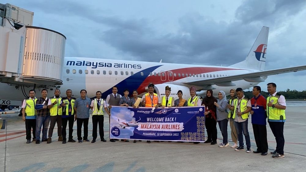 Penerbangan Kuala Lumpur-Pekanbaru Resmi Dibuka, Pemprov Riau Optimis Kunjungan Wisman Meningkat