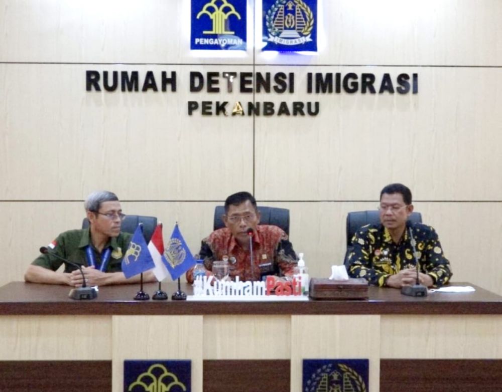 Langgar Aturan Keimigrasian, 75 Warga Negara Bangladesh Diamankan di Rudenim Pekanbaru