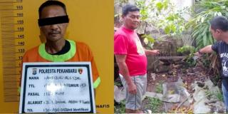 Bercerai Dengan Istri, Rumah Ketua RT di Pekanbaru Dibakar 