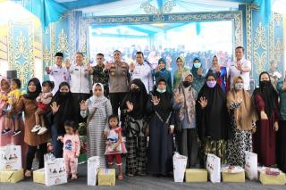 Disketapang Pekanbaru Distribusikan Paket Stunting Pada Jambore PKK Pekanbaru Tahun 2022