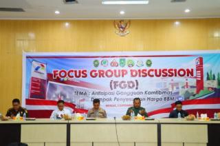 Polres Inhu Antisipasi Gejolak Masyarakat Pasca Kenaikan Harga BBM