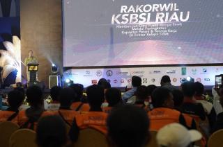 Gubri Syamsuar ajak Serikat Buruh Perhatikan Tenaga Kerja dan Petani Sawit