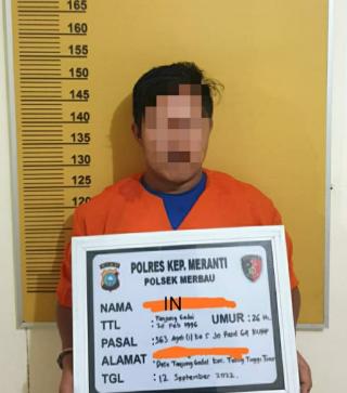 Curi Handphone dan Uang Warga, Maling di Desa Lukit Ditangkap Puluhan Massa